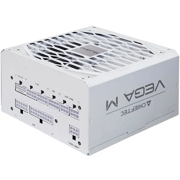 БЖ 850W Chieftec VEGA M PPG-850-CW ATX 3.1 135mm, 80+ Gold, Fully modular, WHITE, Retail (PPG-850-CW) - фото 7