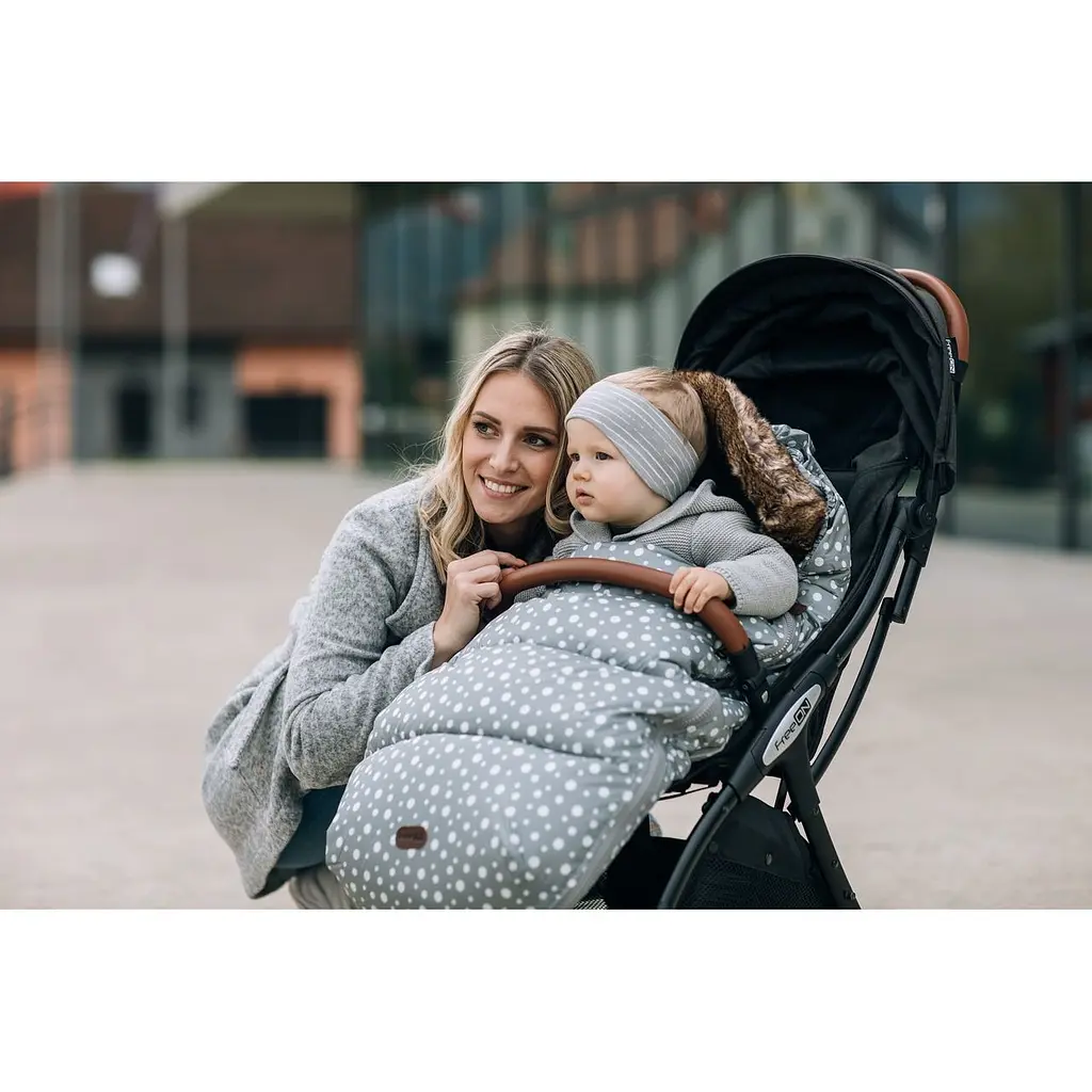 Зимовий конверт для дитини FreeOn Polar Pink - фото 6