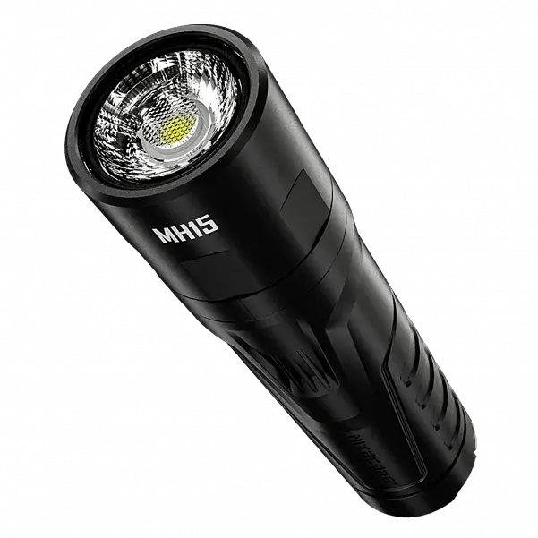 Кишеньковий ліхтар EDC Nitecore MH15 USB Type-C + Power Bank 5000мАч (Чорний) - фото 2