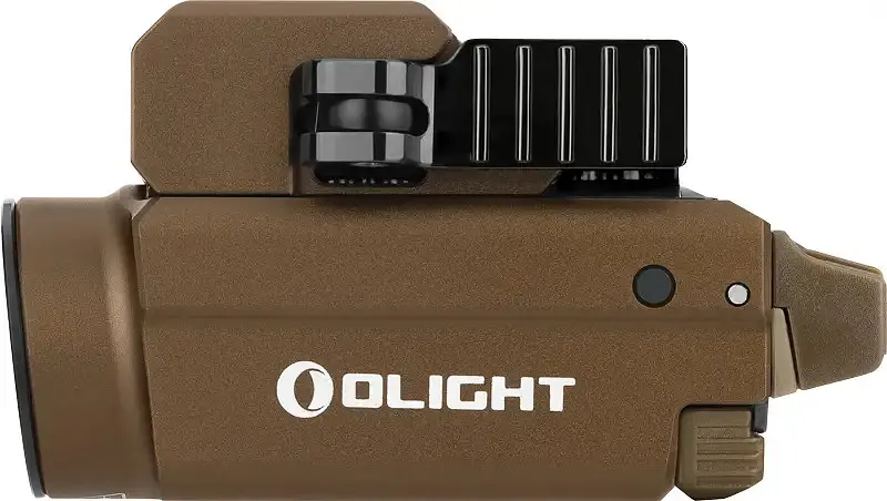 Фонарь с ЛЦВ Olight Baldr S Green Laser Desert Tan - фото 3