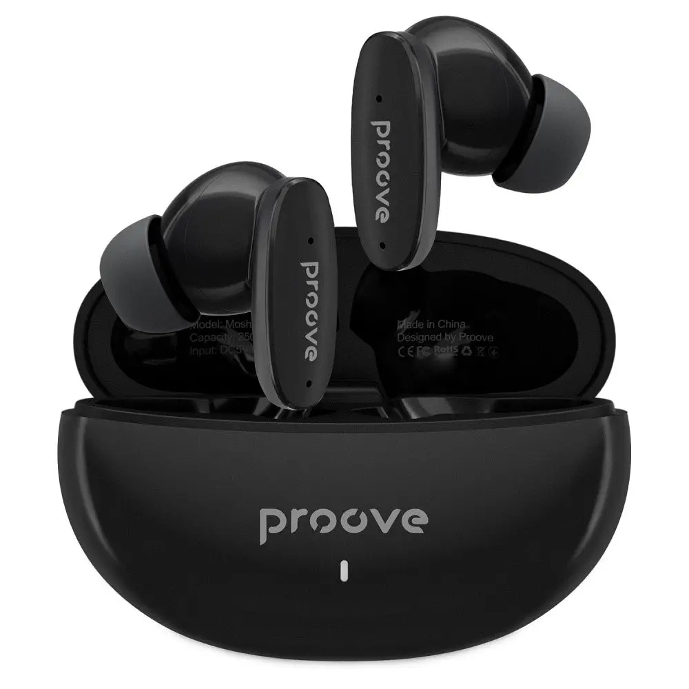 Бездротові навушники Proove MoshPit TWS чорний матовий (49208 black matte) - фото 3