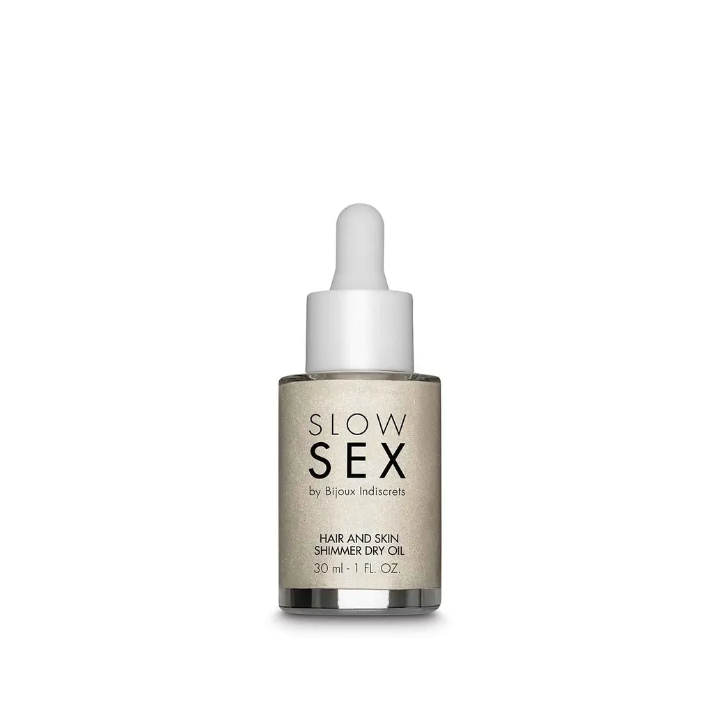 Суха олія-шиммер для волосся і тіла Bijoux Indiscrets Slow Sex Hair and skin shimmer Bijoux Indiscrets B0321; SO5899 98411 - фото 3