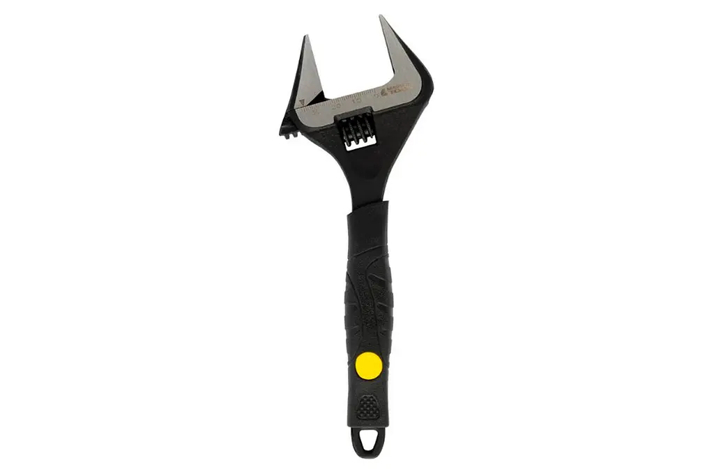 Ключ разводной Mastertool 200 мм (0-38 мм) расширенный захват - фото 2