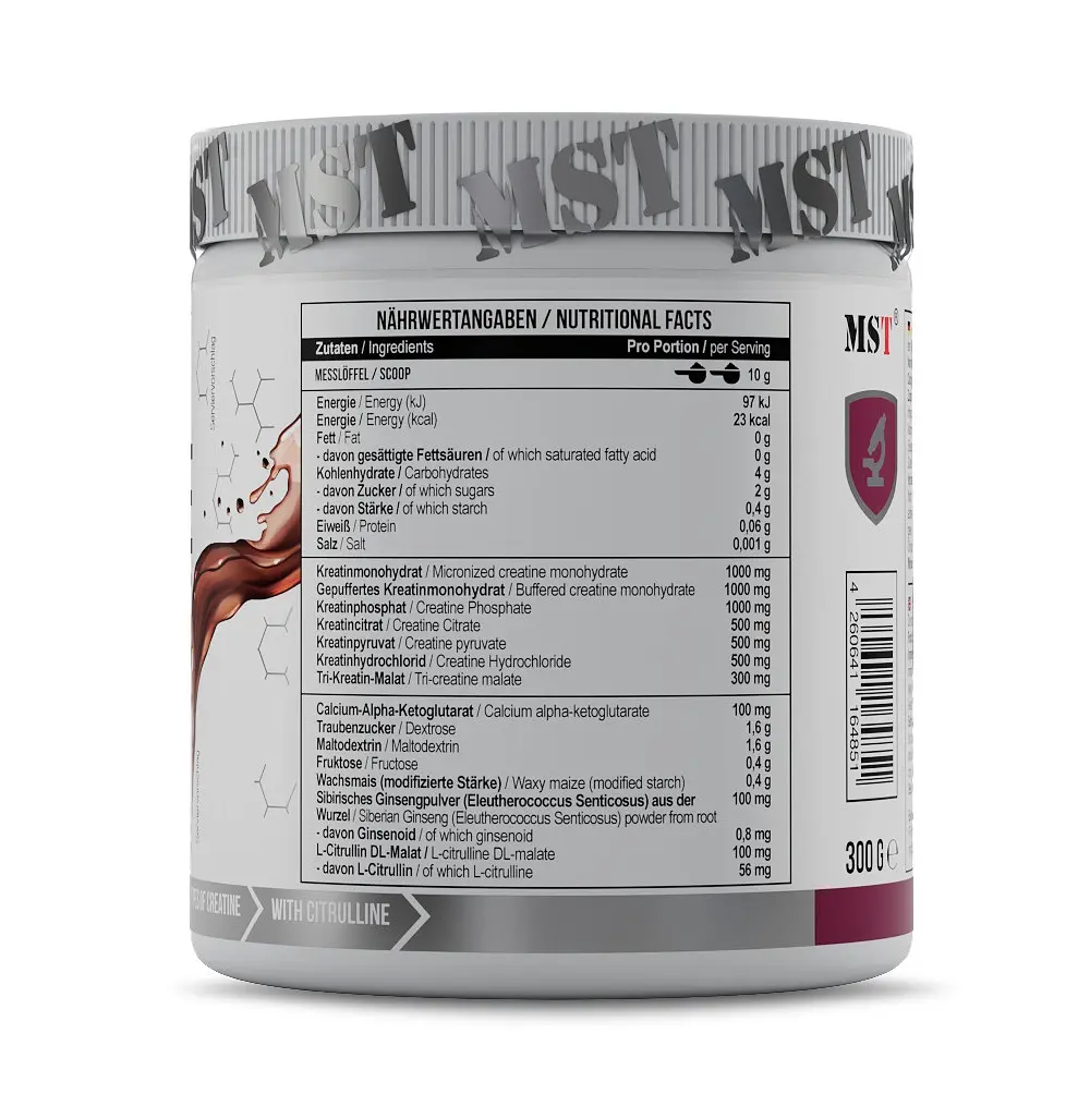 Комплекс Креатин MST Nutritionів 7в1 Creatine Kick - 300 г - фото 2