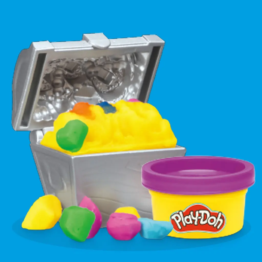 Набір для творчості Hasbro з масою для ліплення Play-Doh Вулканічна пригода зі скарбами (F8789) - фото 6