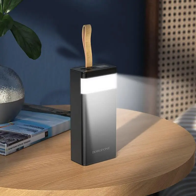 Внешний аккумулятор Borofone Coolmy digital display BJ18A 30000mAh черный - фото 5