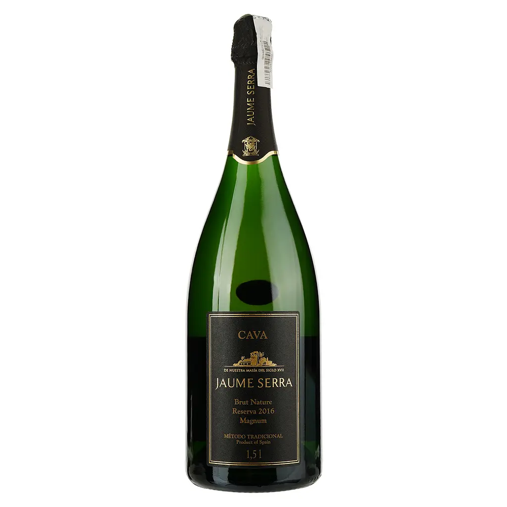 Уценка. Вино игристое Jaume Serra Cava Brut, белое, брют, DO, 11,5%, 1,5 л (16455) - фото 2
