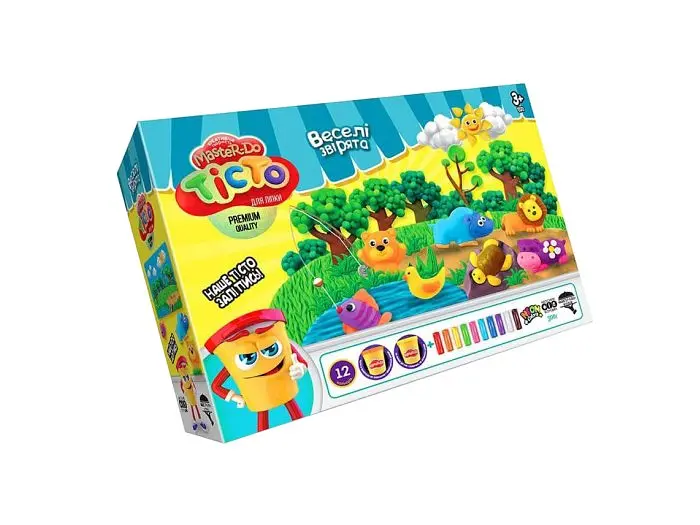 Тісто для лiплення Master Do, Danko Toys, 12 кольорів, в асортименті - фото 4