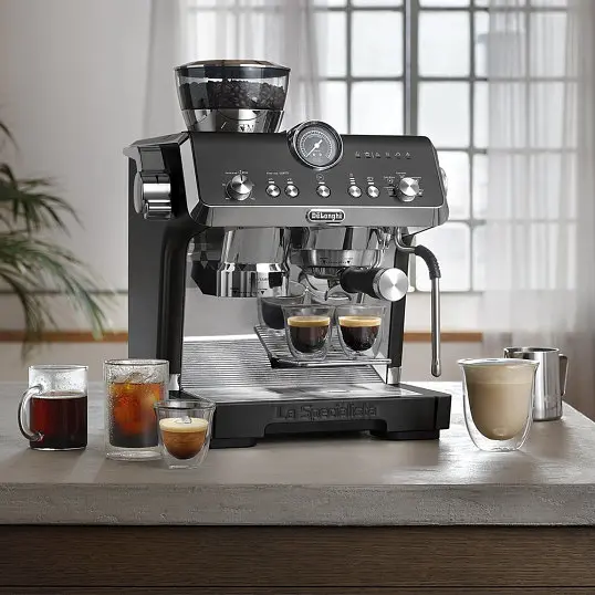 Кавоварка DeLonghi La Specialista Opera EC 9555 BK рожкова - фото 6