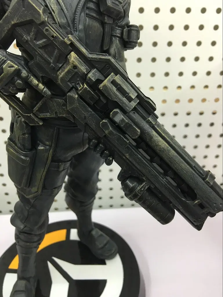 Колекційна модель Солдат 76 Овервотч Overwatch Soldier 76 Black 27см OW F S 76 - фото 3