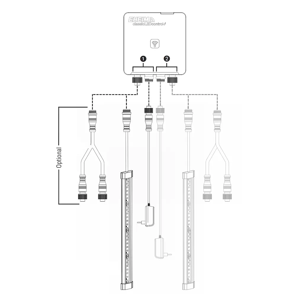 Контролер Wi-Fi Eheim classicLEDcontrol+e для classicLED (4200160) - фото 2