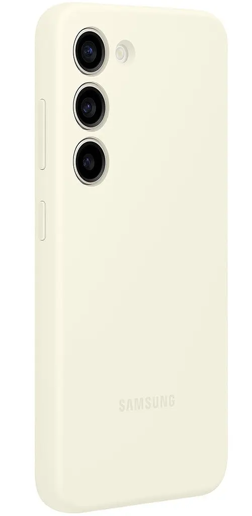Оригінальний силіконовий чохол для Samsung Galaxy S23 Plus (6.6") Samsung Silicone Case EF-PS916TUEGRU Cotton - фото 2
