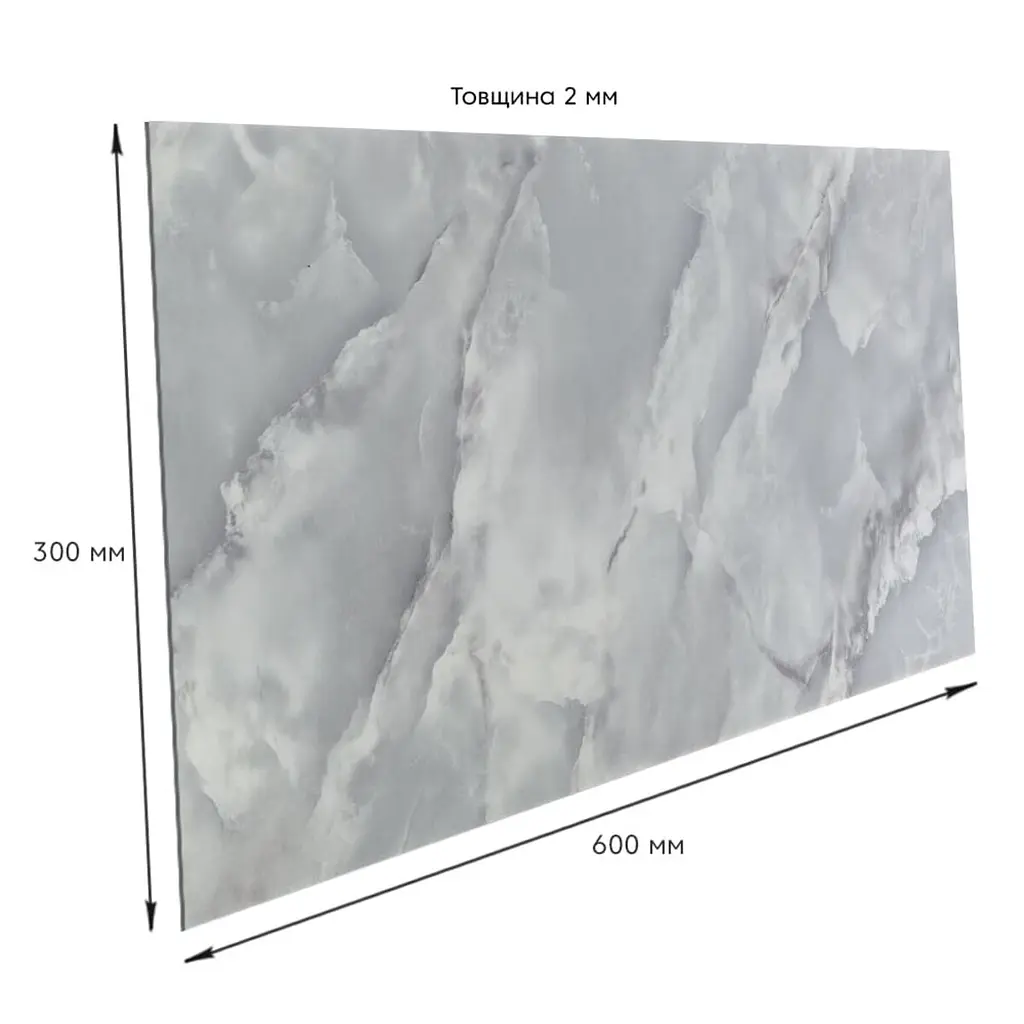 Самоклеюча стінова PET плитка 600x300x2mm (D) SW-00002318 - фото 3