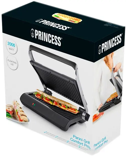 Гриль контактний Pincess 117204 - фото 9