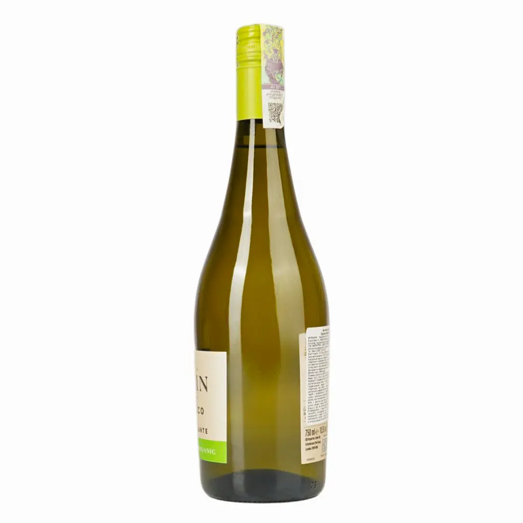 Вино игристое Zonin Prosecco Frizzante Bio Organic белое полусухое 10% 0.75 л - фото 2
