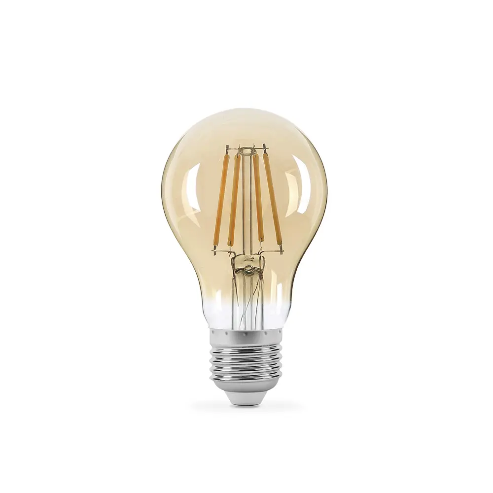 LED-лампа Titanum Filament A60 7W E27 2200K бронзова (25521-000) - фото 2