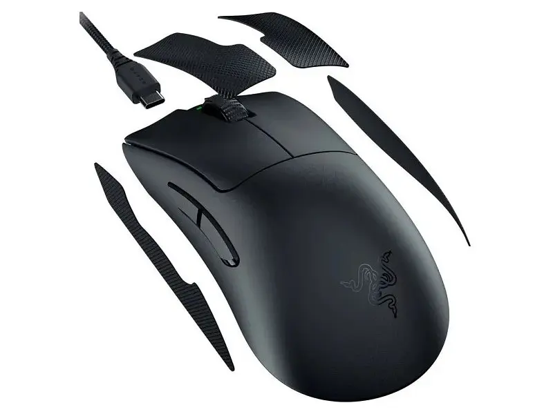Миша Razer DeathAdder V3 PRO Wireless & Mouse Dock Black (RZ01-04630300-R3WL) - фото 4