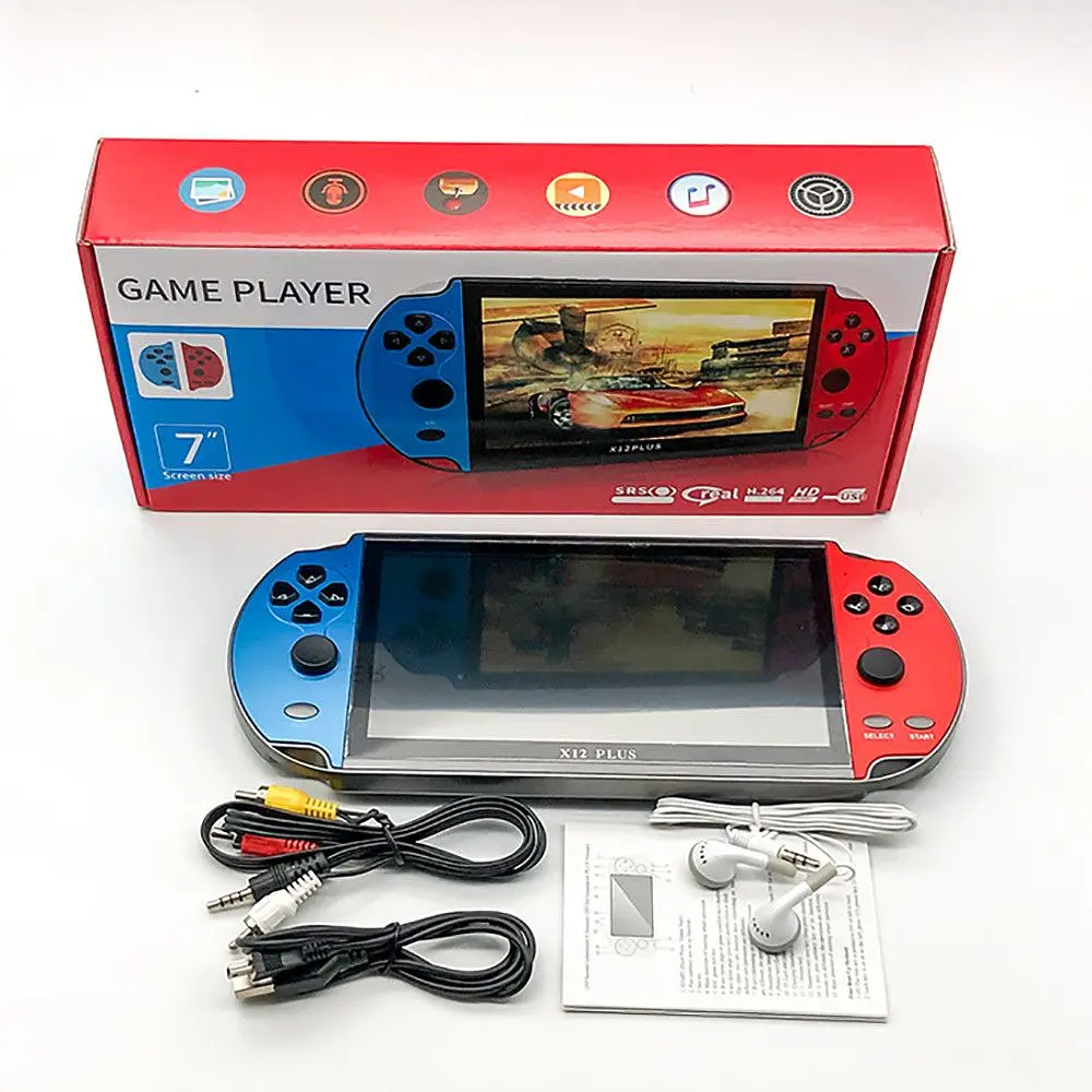 Ігрова консоль XPRO PSP 7M 4.3IPS портативна 10000 ігор чорна (43814-M7_1540) - фото 2