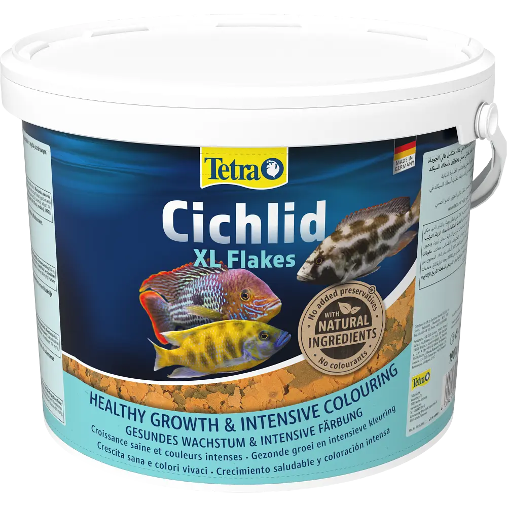Корм Tetra Cichlid XL Flakes для рибок цихлід 1.9 кг пластівці - фото 3