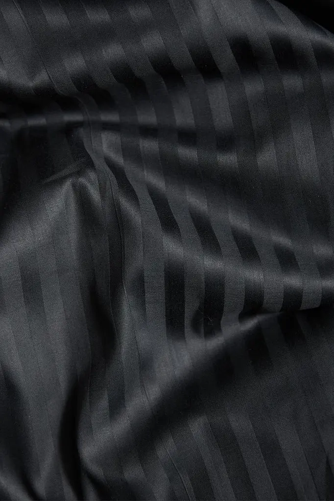Комплект постельного белья Moon&Star Satin Stripe Midnight Luxe семейный 160х220х2 наволочки 2х40х60 - фото 6