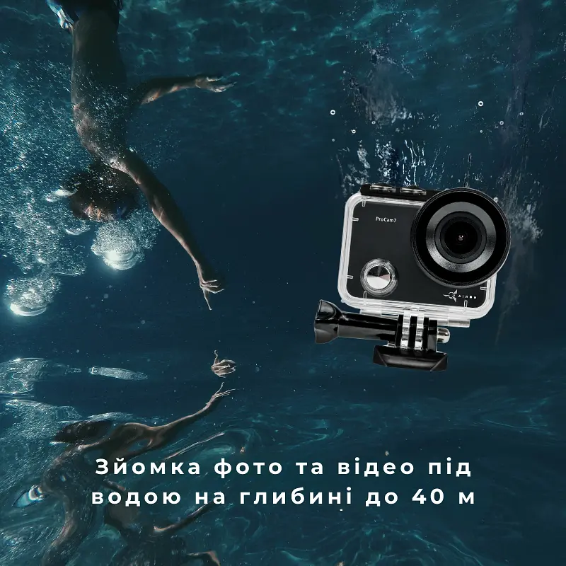 Екшн-камера AIRON ProCam 7 Black - фото 9