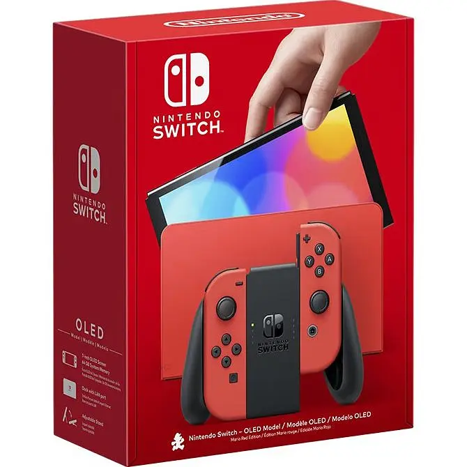 Портативна ігрова консоль Nintendo Switch OLED Model Mario Red Edition [96622] - фото 8