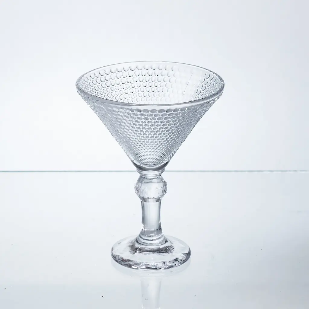 Набір келихів для мартіні Yiwu Martini Glass 6 штук по 215 мл коктейльні келихи класичні конусовидні для напоїв HP-17-56 - фото 3