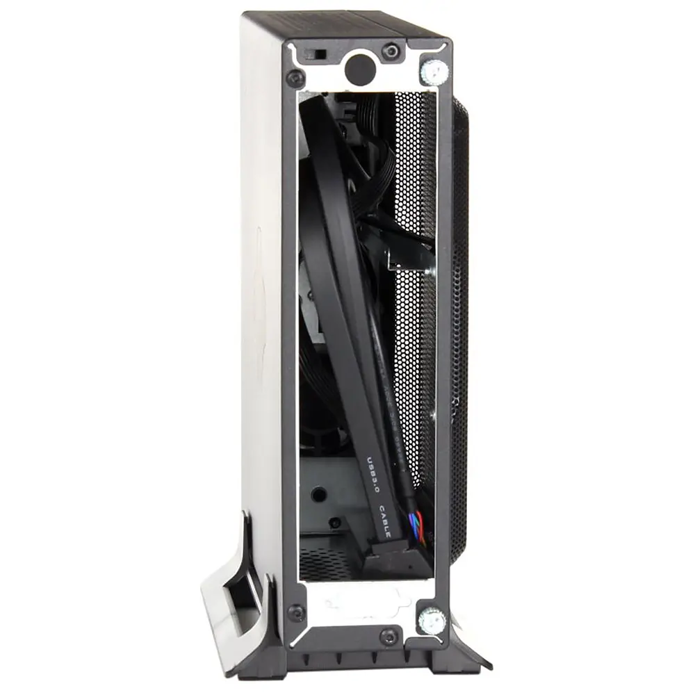 Корпус Casecom M300-2U3 90W 2xUSB3.0 mini-ITX VESA Black - фото 5