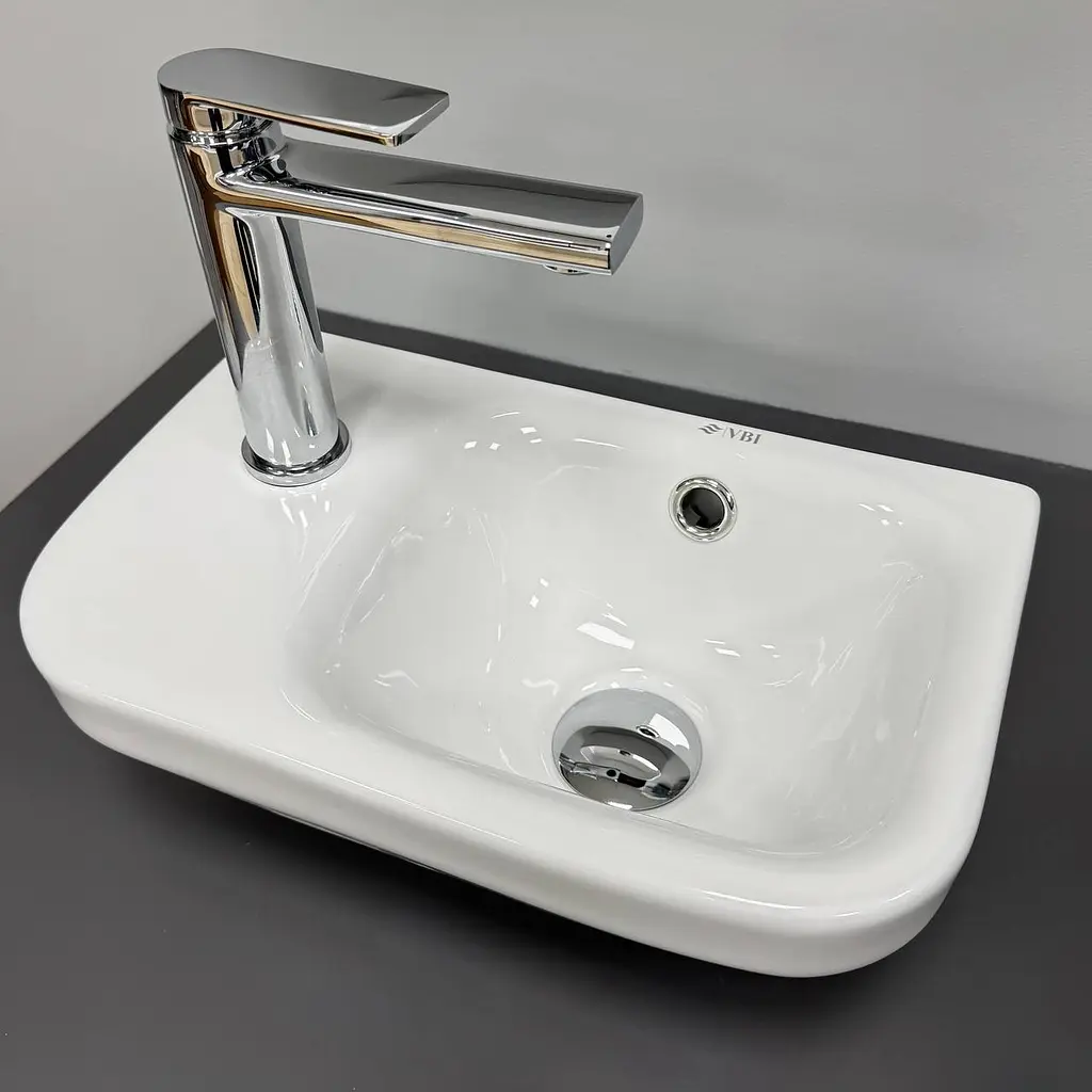 Умивальник VBI Cupi R підвісний 36x22x14 см white VBI-015625