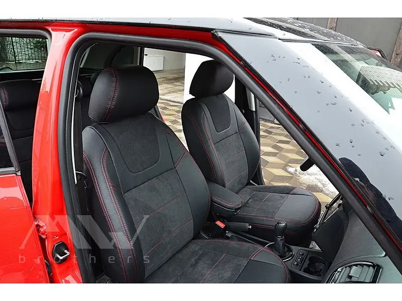 Авточохли модельні MW Brothers для Skoda Fabia II c 2007 - фото 6