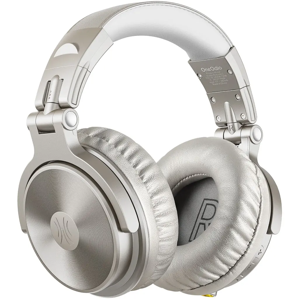 Гарнитура OneOdio Studio Pro C, Bluetooth+3,5мм, Silver - фото 7