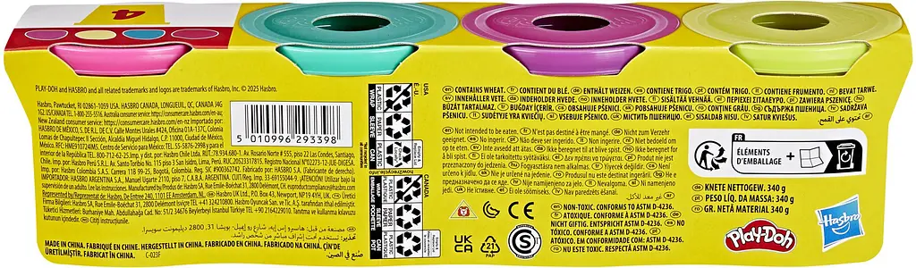Набор массы для лепки Hasbro Play-Doh-4 баночки (G0512_G0689) - фото 2
