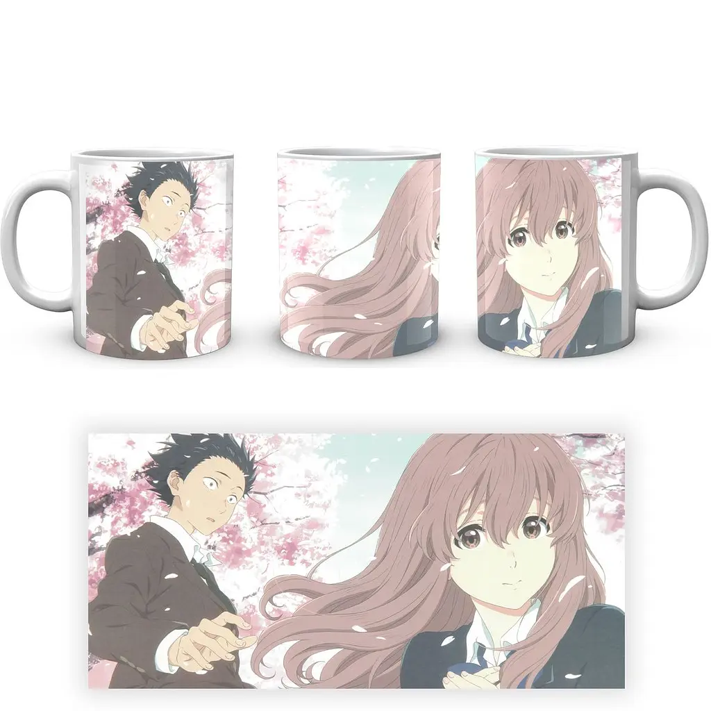 Кухоль GeekLand Silent Voice Форма голосу Нішимія Ішида SV 02.09 330 мл білий - фото 4