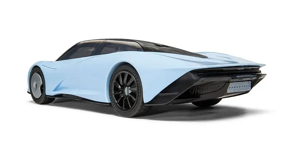 Конструктор Airfix суперкар McLaren Speedtail QUICKBUILD голубой J6052 - фото 4