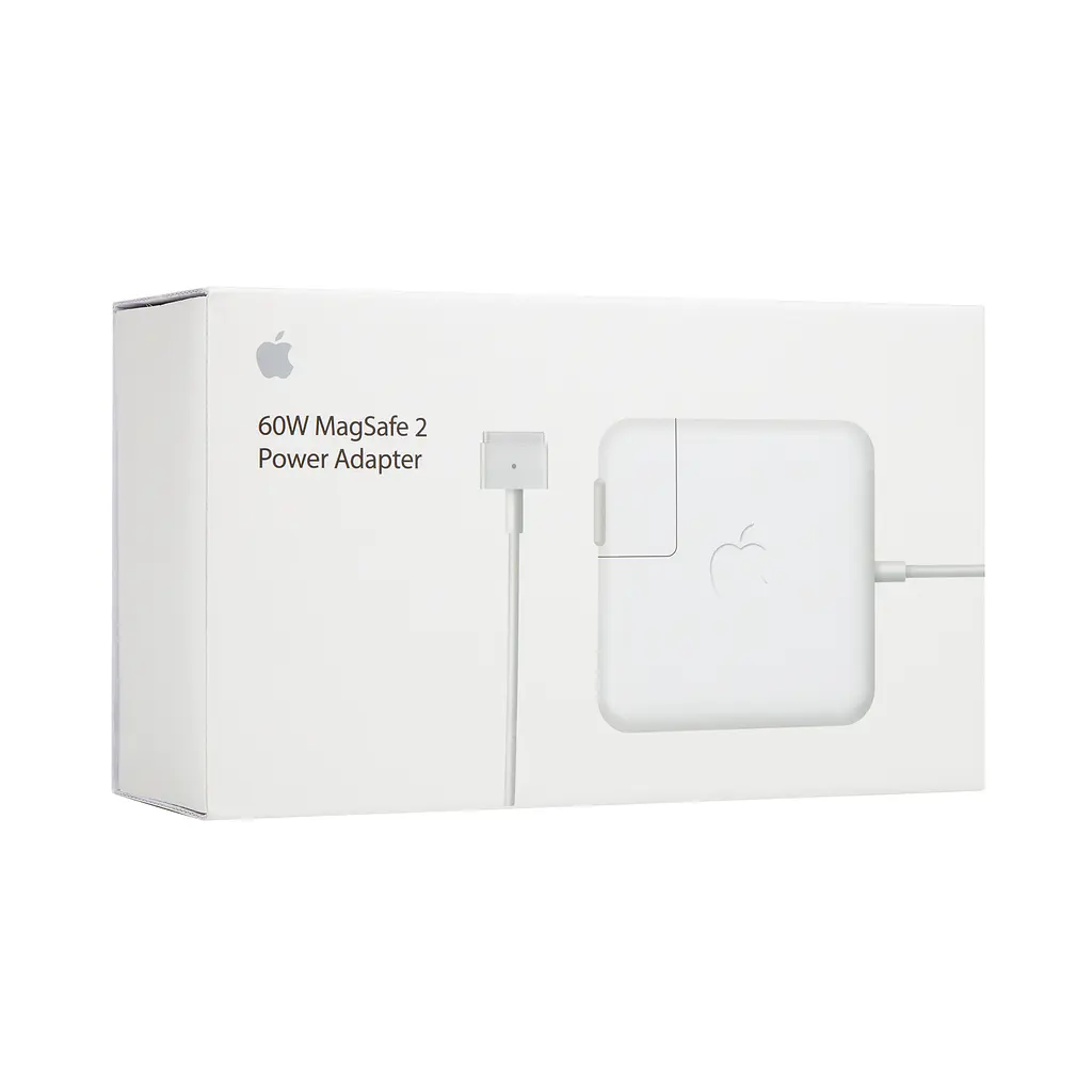 Зарядний пристрій для макбука, 60W, MagSafe 2 (T-tip), білий блок живлення, зарядний пристрій для ноутбука з подовженим мережним кабелем + магнітний кабель, швидка зарядка, адаптер живлення Apple MacBook (MD565) (ARM47615) - фото 2