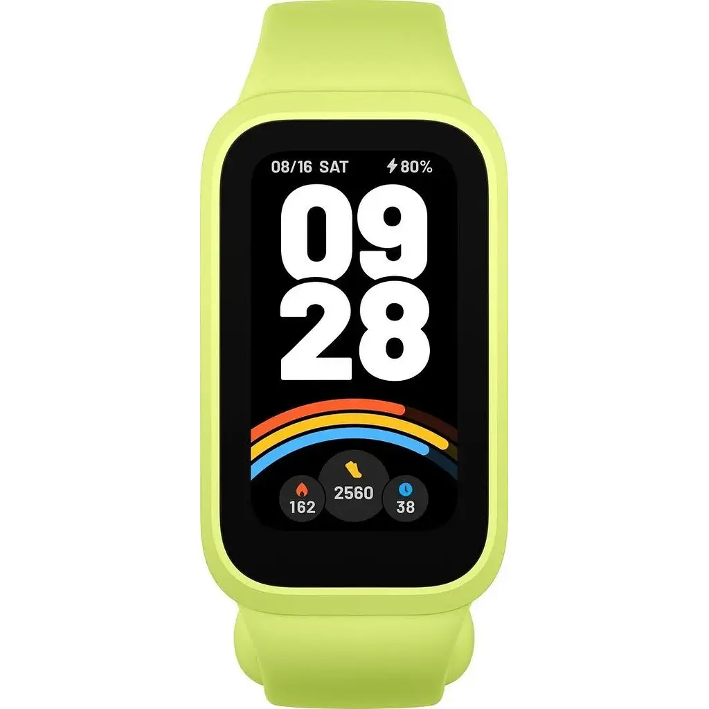 Фітнес-браслет Xiaomi Mi Band 9 Active Green (BHR08L1GL) UA - фото 3