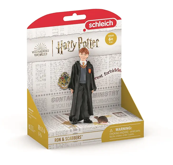 Набір фігурок Schleich Harry Potter Рон Візлі та Скеберс (7002542) - фото 2