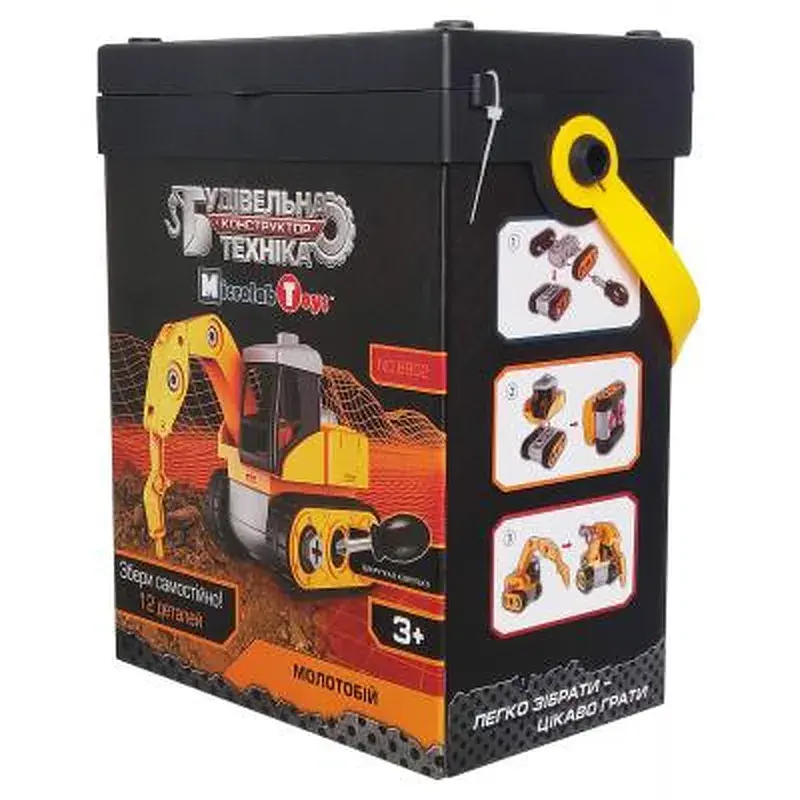 Конструктор Microlab Toys Будівельна техніка — молотобій (MT8902) - фото 3