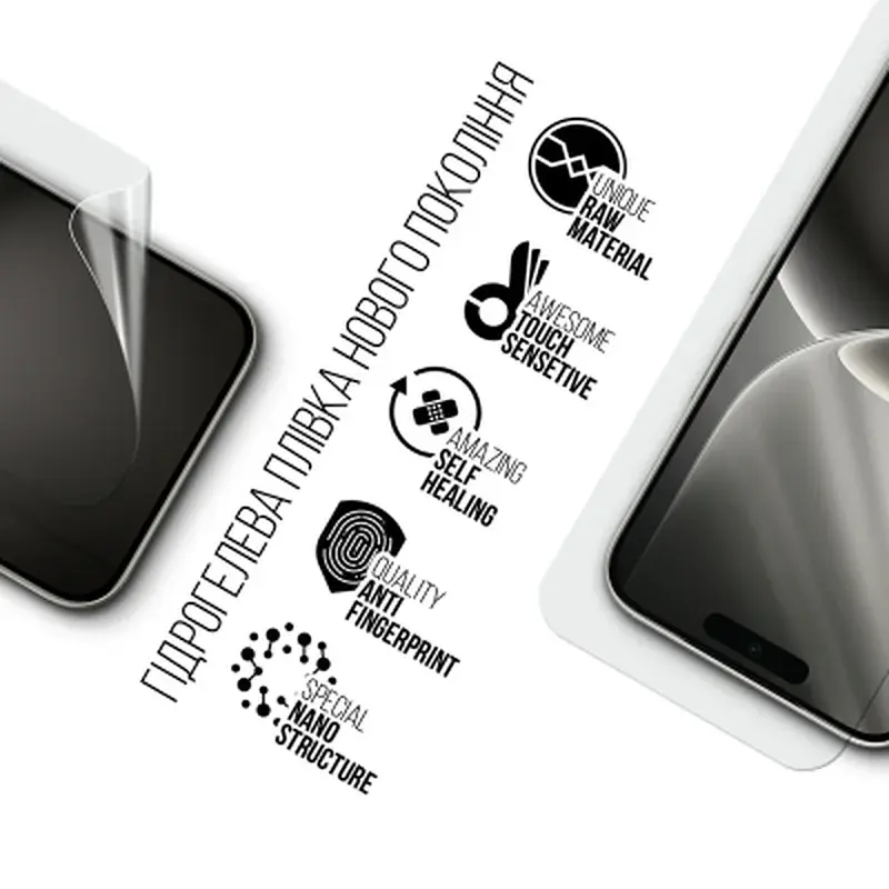 Плівка захисна Armorstandart hydrogel Tecno Camon 50 4G (ARM91517) - фото 2