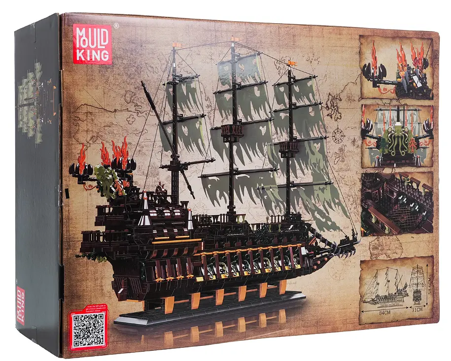 Конструктор Mould King Пиратский Корабль 4364 элемента Ramiz - фото 8