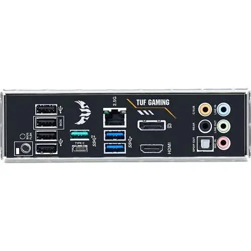 Материнська плата Asus TUF Gaming AM4 (B550) B550-PRO, B550, 4xDDR4, CrossFire, Int.Video(CPU), 6xSATA3, 2xM.2, 1xPCI-E 16x 4.0, 1xPCI-E 16x 3.0, 3xPCI-E 1x 3.0, ALC S1200A, RTL8125B, 8xUSB3.2/6xUSB2.0, HDMI/DP, ATX - фото 4