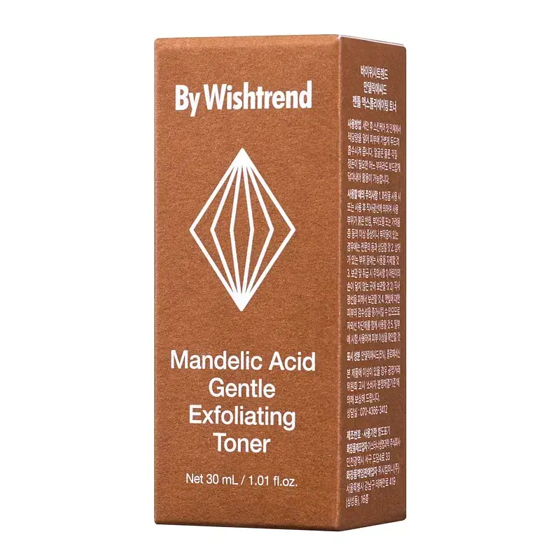 Тонер с миндальной кислотой By Wishtrend Mandelic Acid 5% Skin Prep Water 30 мл - фото 2