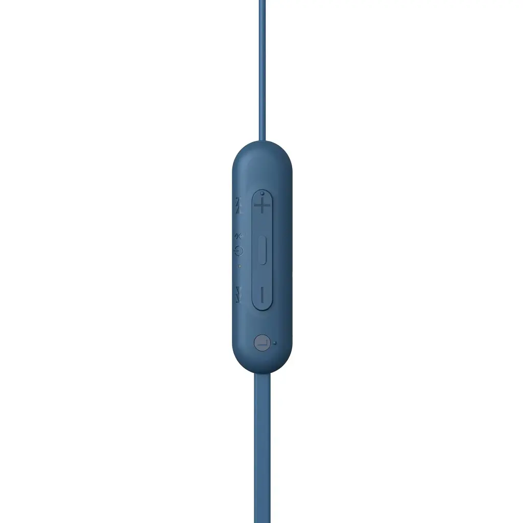Навушники Sony WI-C100 In-ear IPX4 Wireless сині - фото 3