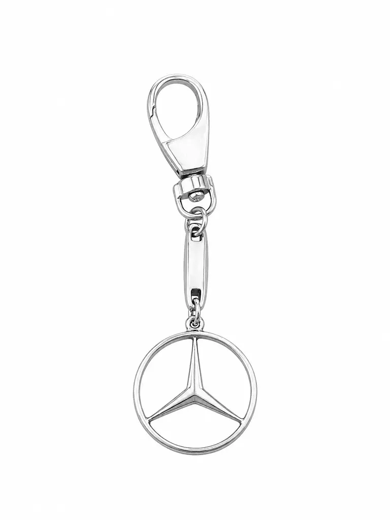 Срібний брелок Mercedes (Мерседес) (9003)