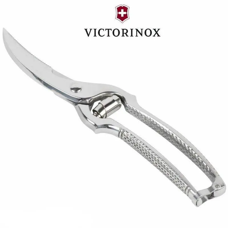 Кухонні ножиці Victorinox 25см з пружиною для птиці сталь - фото 4