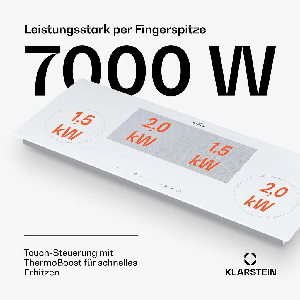 Індукційна варильна поверхня Klarstein Delicatessa 90 Slim Hybrid (10045613) - фото 5