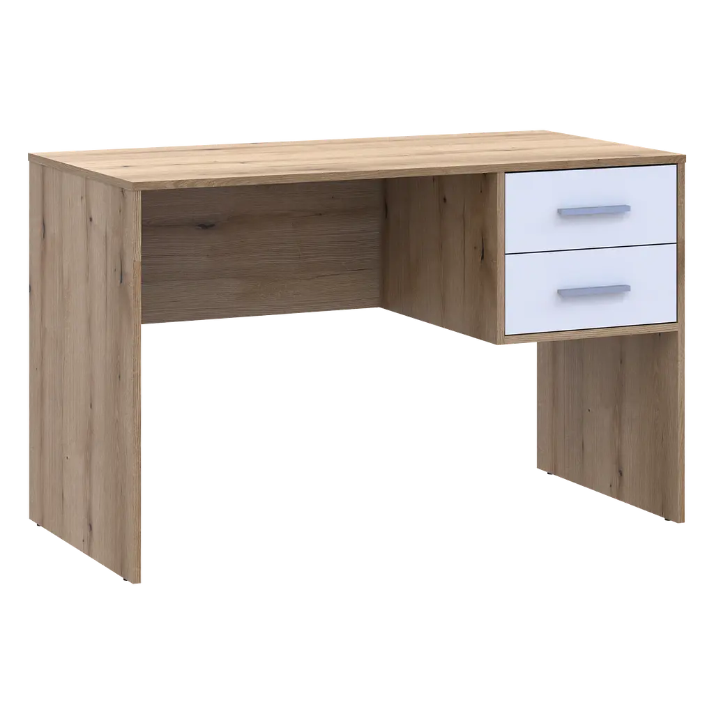 Офісний стіл Doros Т2 Дуб Евок/Білий 120х60х75 (81339331) - фото 2