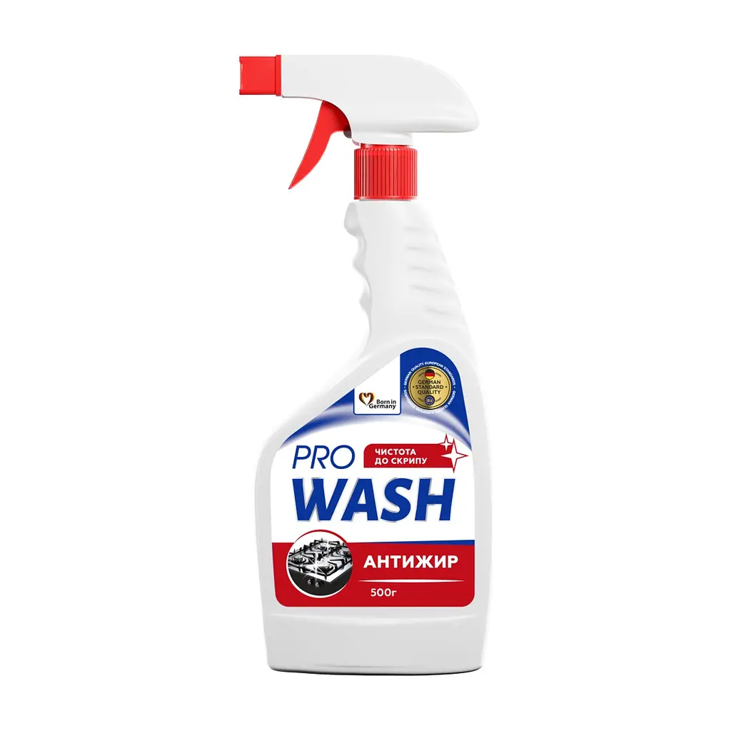 Спрей для чищення кухні Pro Wash Антижир 500 г (4262396145444)