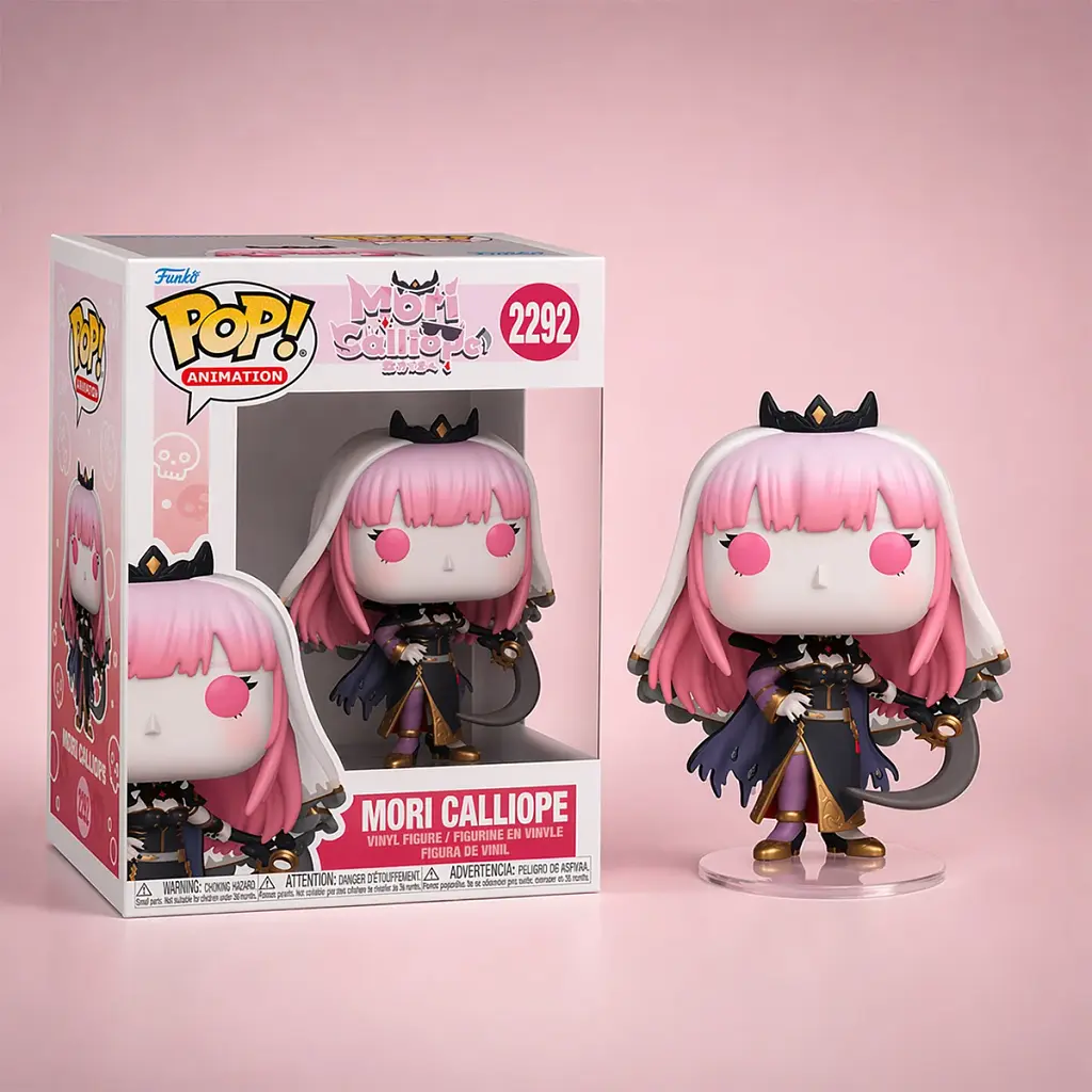 Игровая фигурка Funko POP! Мори Каллиопа 9,3 см виниловая чиби для девочек - фото 3