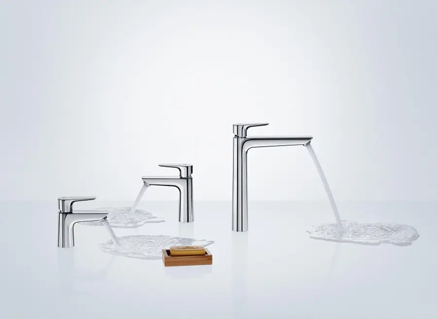 Змішувач Hansgrohe Talis E 110 для умивальника CoolStart з донним клапаном pop-up 71713000 Хром - фото 5